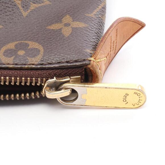 LOUIS VUITTON Brown Monogram Leather Tote Bag - Picture 6 of 8